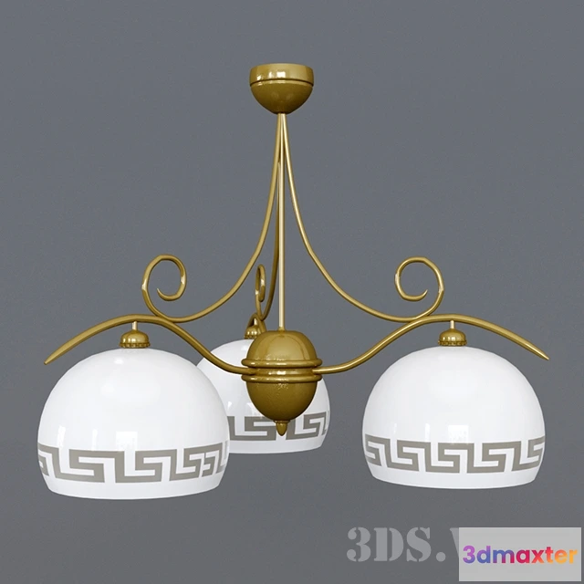 1654748 - lighting - Chandelier Athena 3D Max