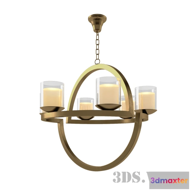 1654756 - lighting - Newport 35006C brass 3D Max