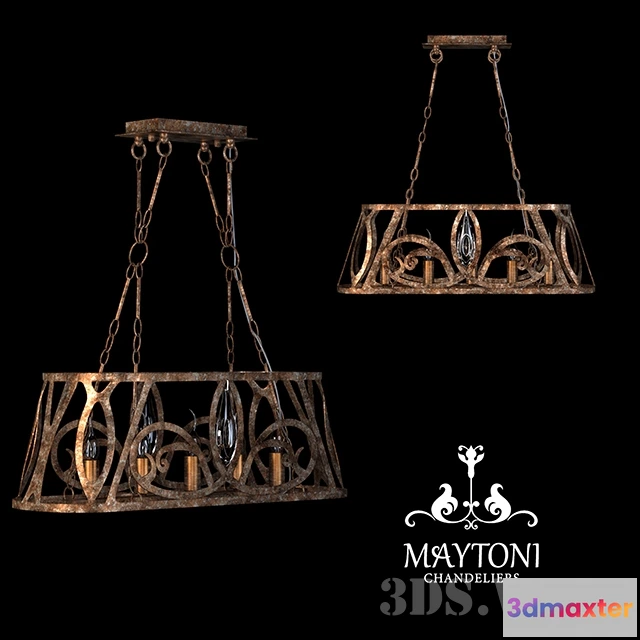 1654792 - lighting - Gimbal Maytoni House Eisner H237-05-G 3D Max