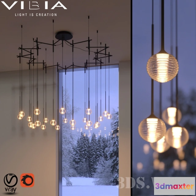1654806 - lighting - Gimbal Vibia Algorithm 0885 3D Max