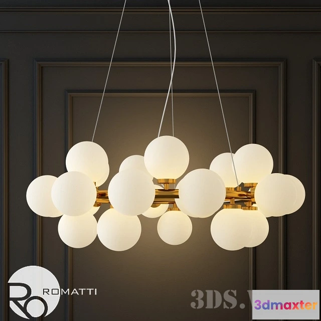 1654810 - lighting - PENDANT LIGHT THE MIMOSA PENDANT BY ATELIER ARETI 3D Max