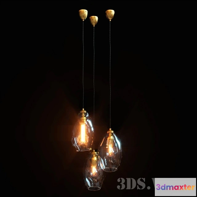 1654816 - lighting - Organic Large Pendant 3D Max