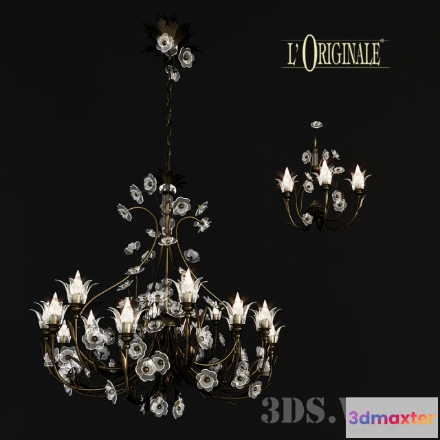 1654826 - lighting - chandelier L’Originale 3D Max