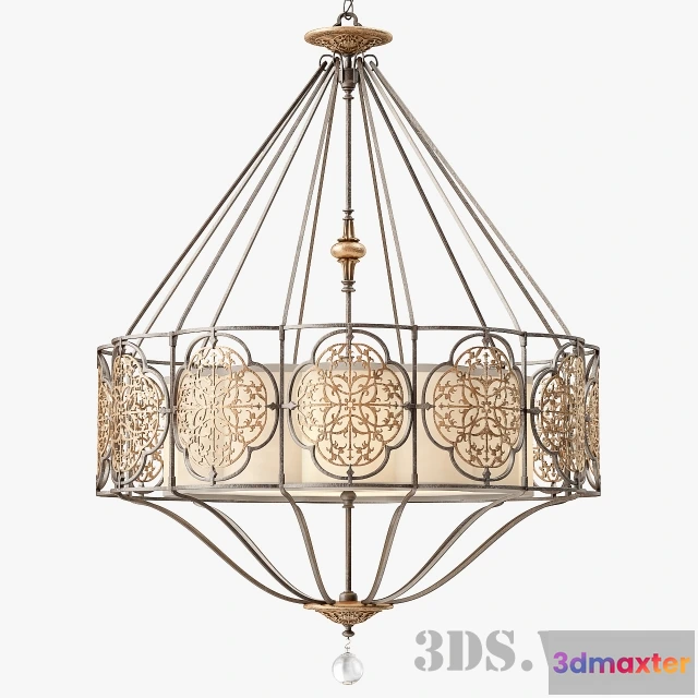 1654830 - lighting - Сhandelier Murray Feiss Marcella 3D Max