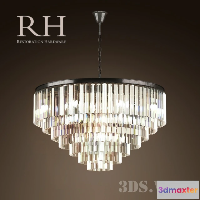 1654840 - lighting - CHANDELIER RH 3D Max