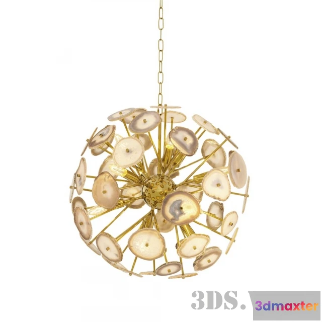1654844 - lighting - Eichholtz Chandelier Branquinho 3D Max