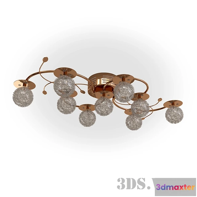 1654868 - lighting - Halogen chandelier Eurosvet 48009 Armeria 3D Max