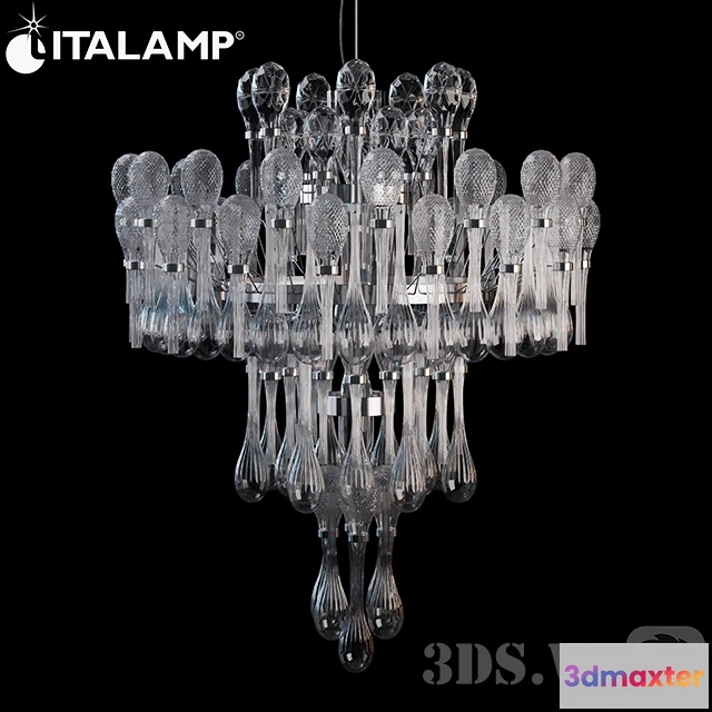 1654944 - lighting - Chandelier Italamp Etoile 3D Max