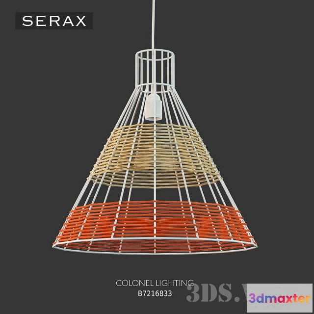 1654960 - lighting - Chandelier Colonel Lighting B7216833 3D Max