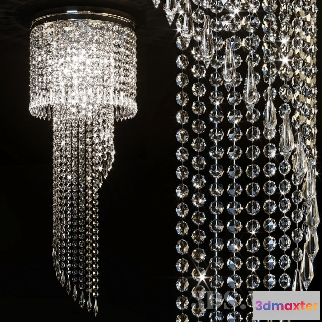 1654970 - lighting - Beautiful Crystal Chandelier 3D Max