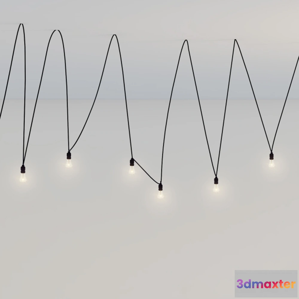 1654984 - lighting - Suspended Light 3D Max