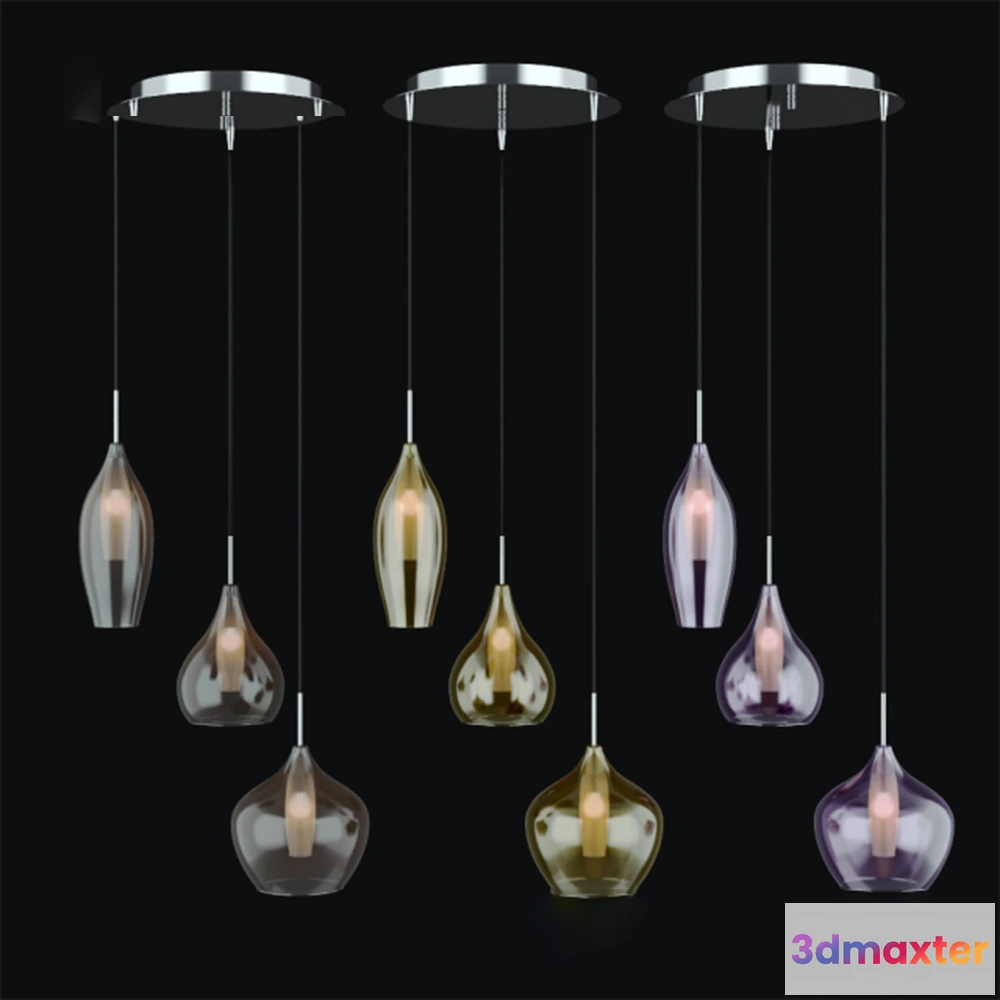 1654990 - lighting - Luminaires Lightstar 80305X PENTOLA 3D Max