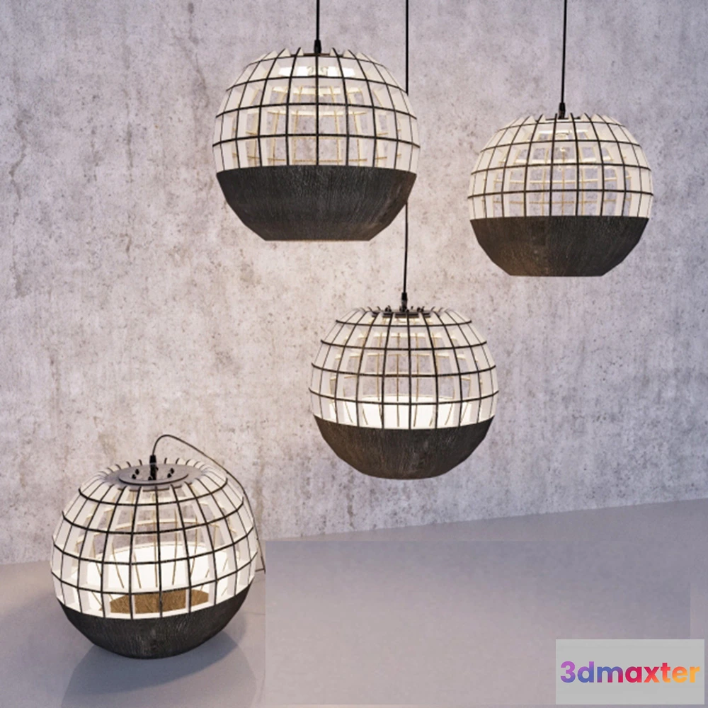 1654992 - lighting - Candlestick-shaped lamps 3D Max