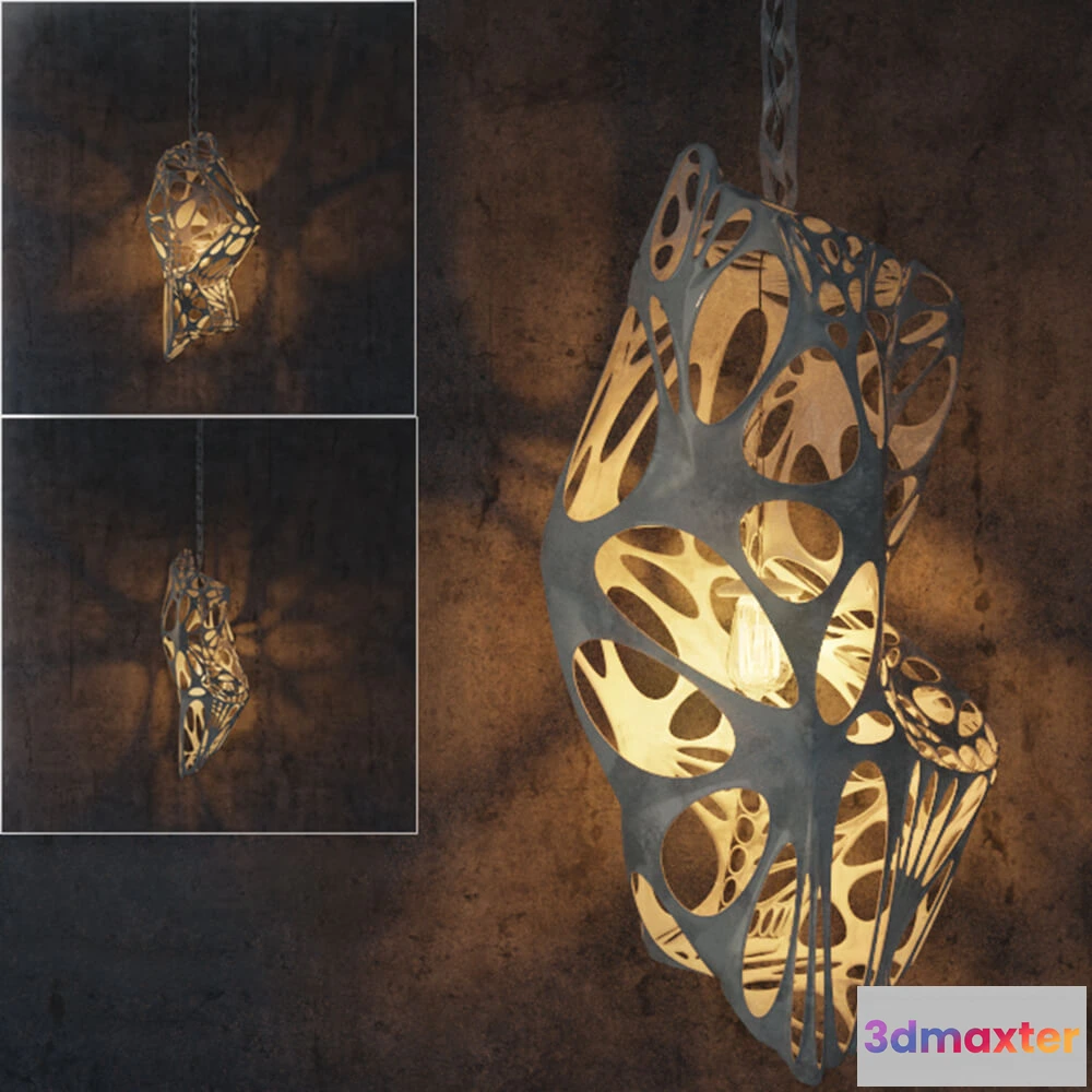 1655040 - lighting - Ceiling lamp with a unique design 3D Max