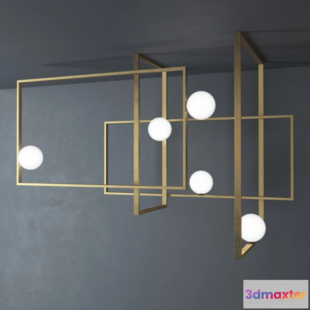 1655050 - lighting - Luminaire VENICEM S.R.L. Timeless MONDRIAN Glass 3D Max