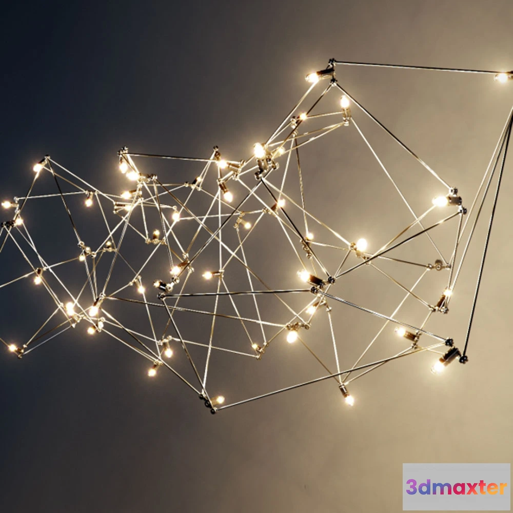 1655072 - lighting - Pendant lamp UNIVERSE DISC 3D Max