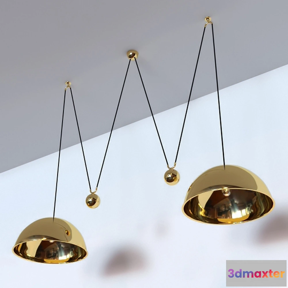 1655080 - lighting - Pendant lamp Florian Schulz 3D Max