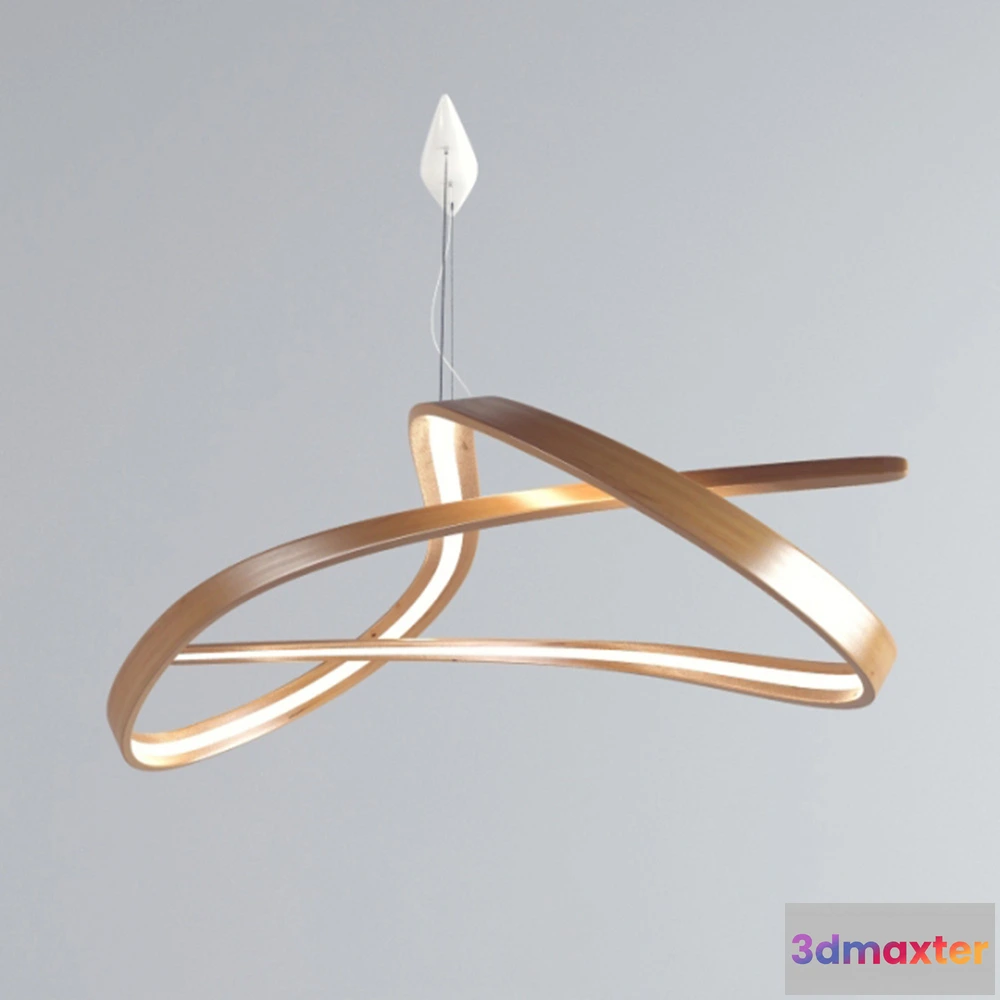 1655088 - lighting - Ceiling lamp Brazo-L 3D Max