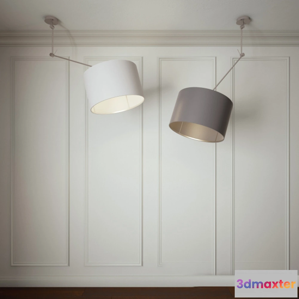 1655092 - lighting - Ceiling lamp LUCIDE ELENI 3D Max