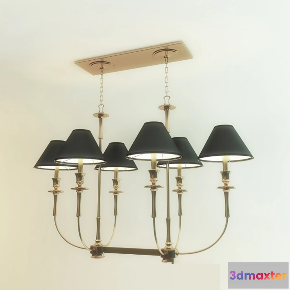 1655150 - lighting - Chandelier Jasper - Hudson Valley 3D Max