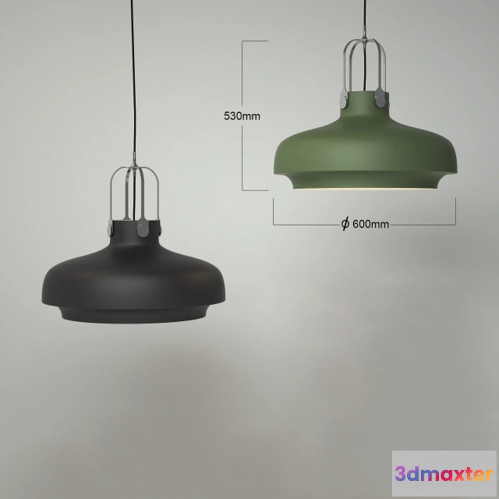 1655180 - lighting - Lamps Copenhagen Pendant SC8 3D Max