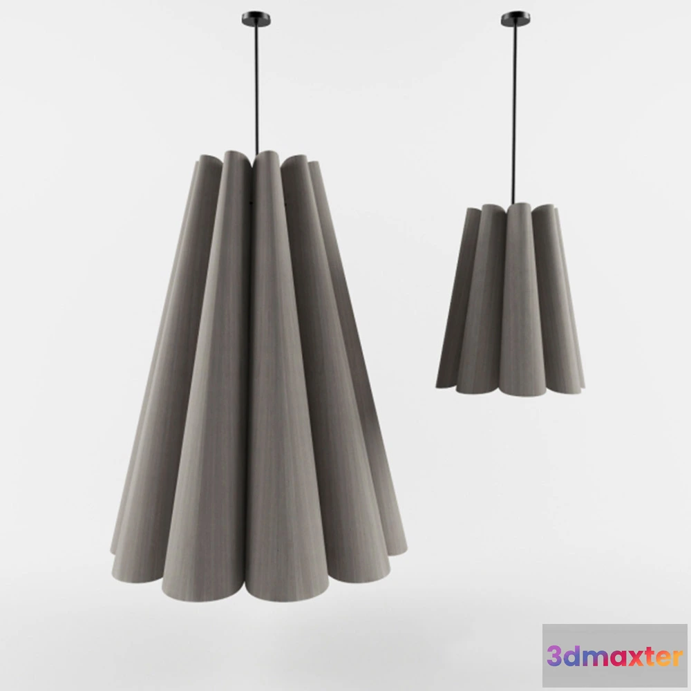 1655204 - lighting - Pendant lamp Zinnia 3D Max