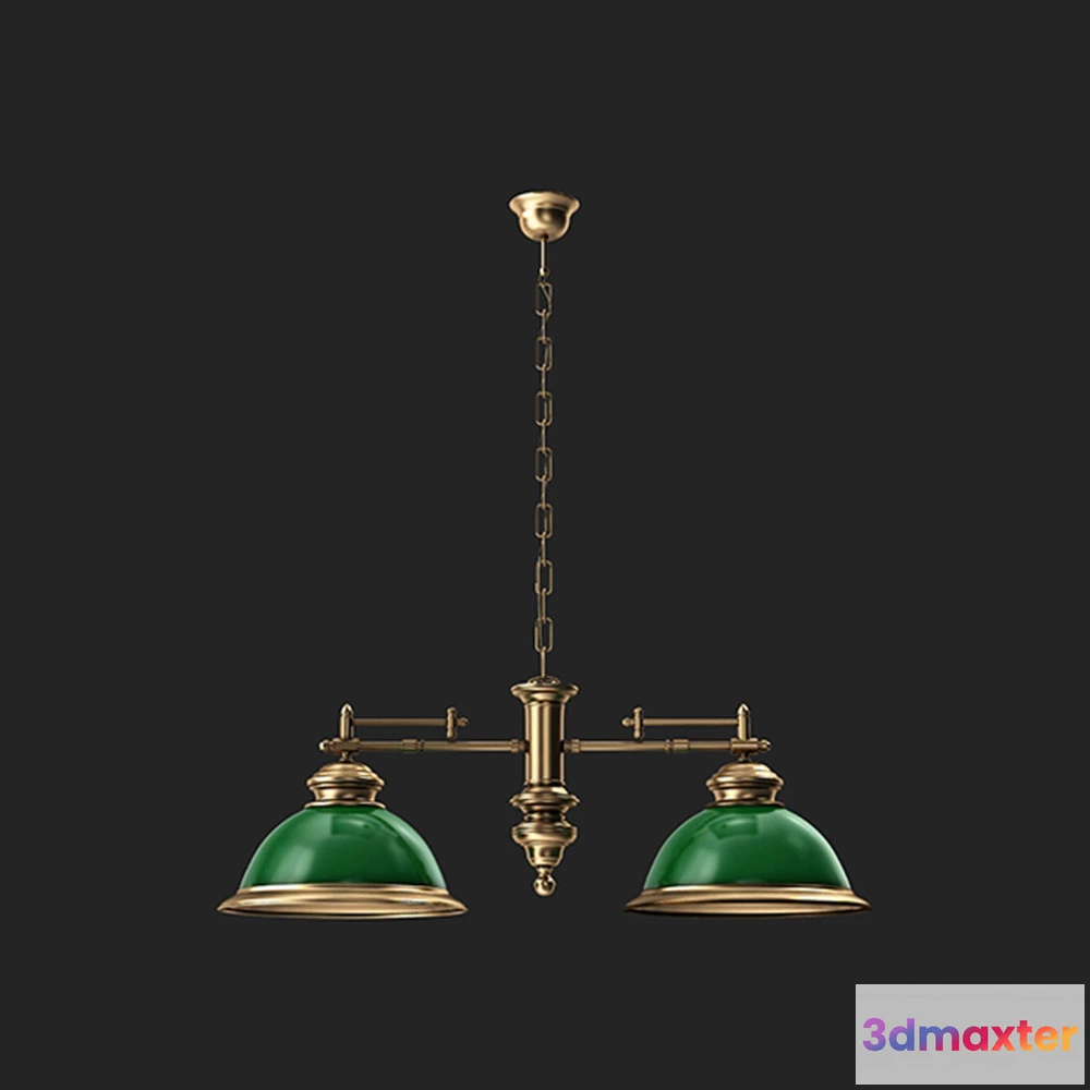 1655206 - lighting - CHANDELIER LID-ZW-2 (P) GR KUTEK 3D Max