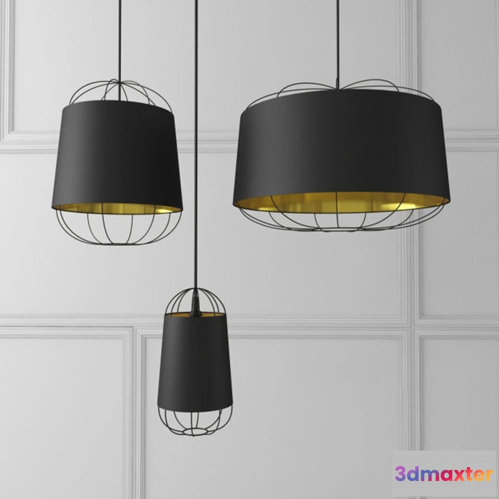 1655260 - lighting - Pendant Chandeliers by Sam Baron 3D Max