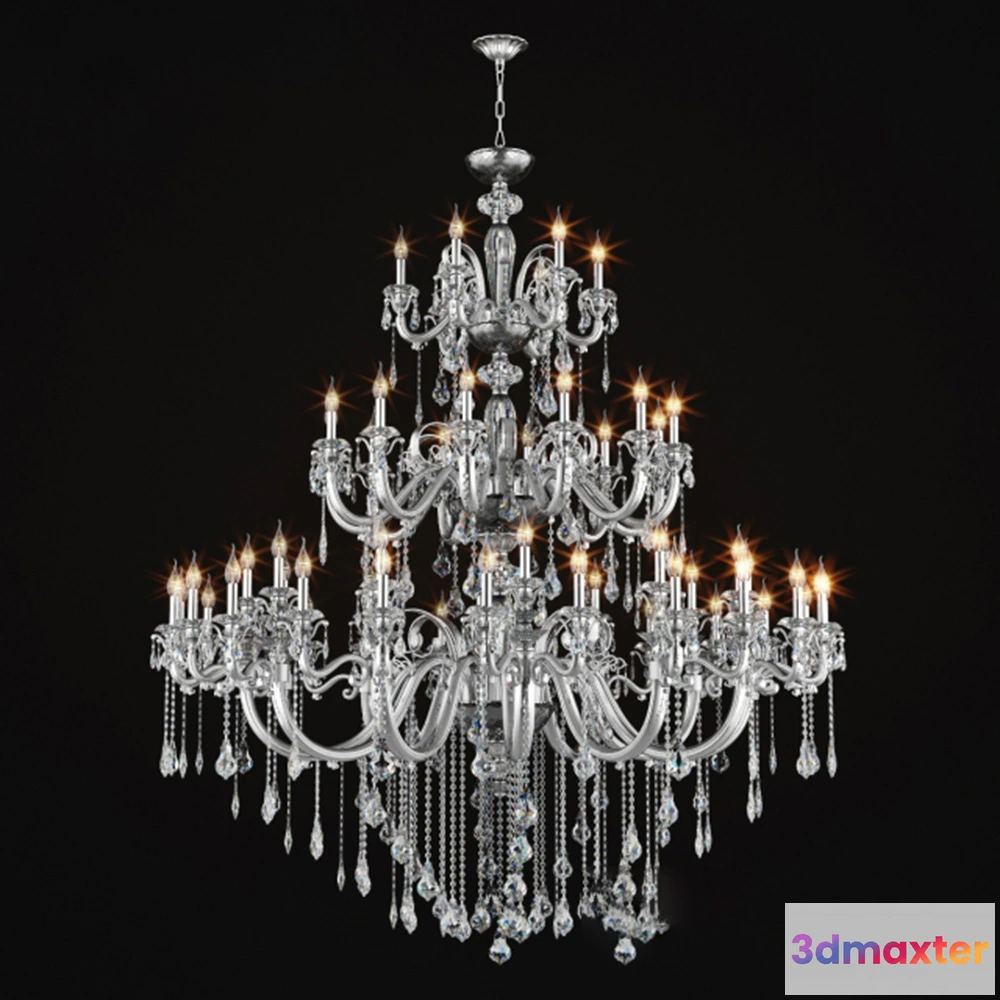 1655270 - lighting - Chandelier LUSSO OSGONA 788064 3D Max