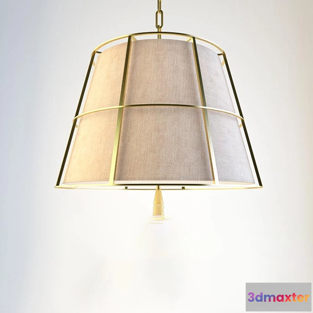 1655296 - lighting - Pendant lamp Hudson Valley 3D Max