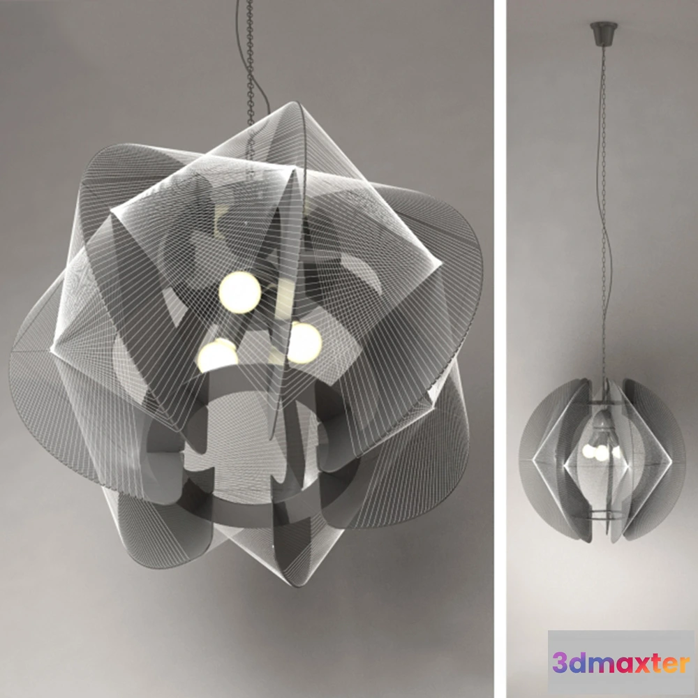 1655316 - lighting - Globo Pollux 15827-3 3D Max