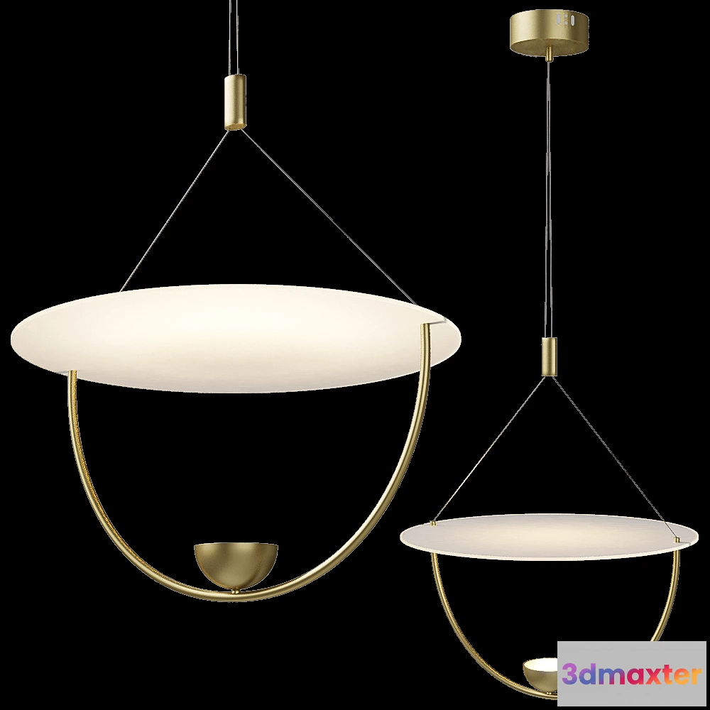 1655384 - Vele Luce - Pendant lamp Andromeda VL7284P21 3D Max