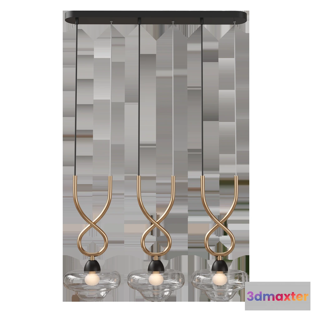 1655392 - Vele Luce - Pendant lamp Janice VL5444P03 3D Max