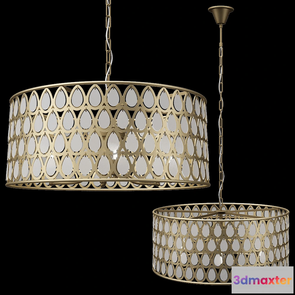 1655404 - Vele Luce - Chandelier Donna VL4064P07 3D Max