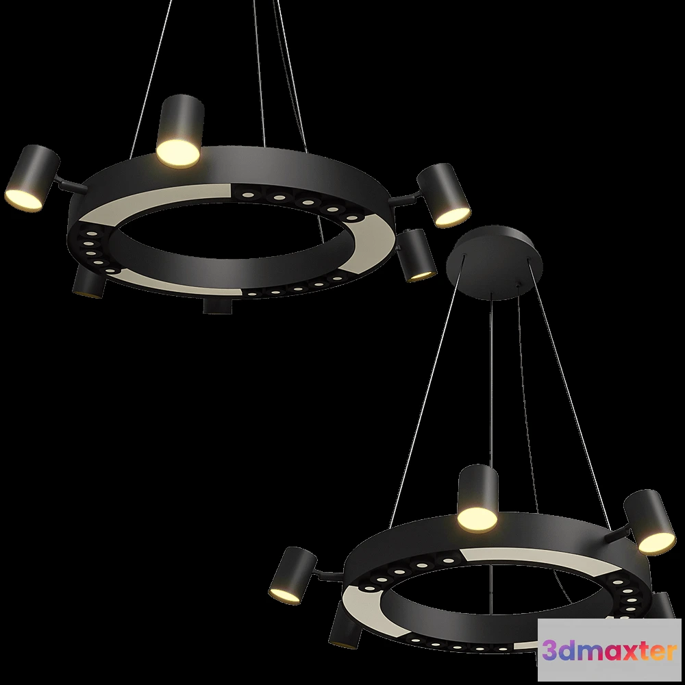 1655436 - Vele Luce - Pendant lamp Octopus VL10152P05 3D Max