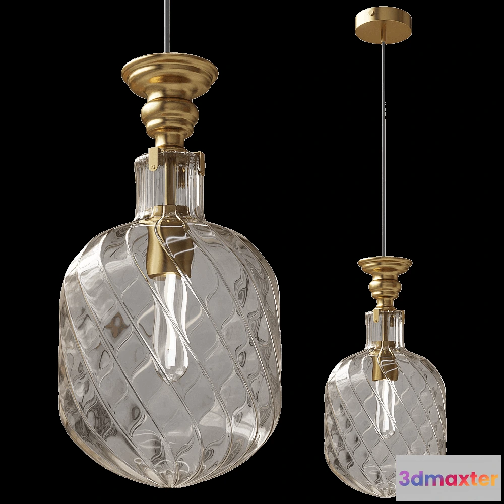 1655438 - Vele Luce - Pendant lamp Nova VL5494P21 3D Max