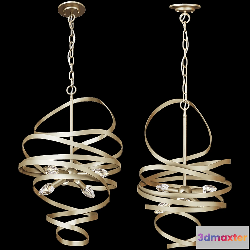 1655446 - Vele Luce - Pendant lamp Violino VL4174P06 3D Max