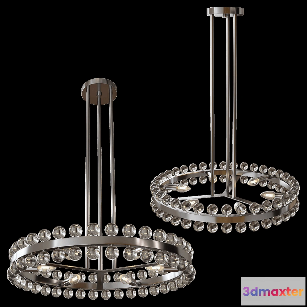 1655454 - Vele Luce - Chandelier Baldassare VL4143L16 3D Max