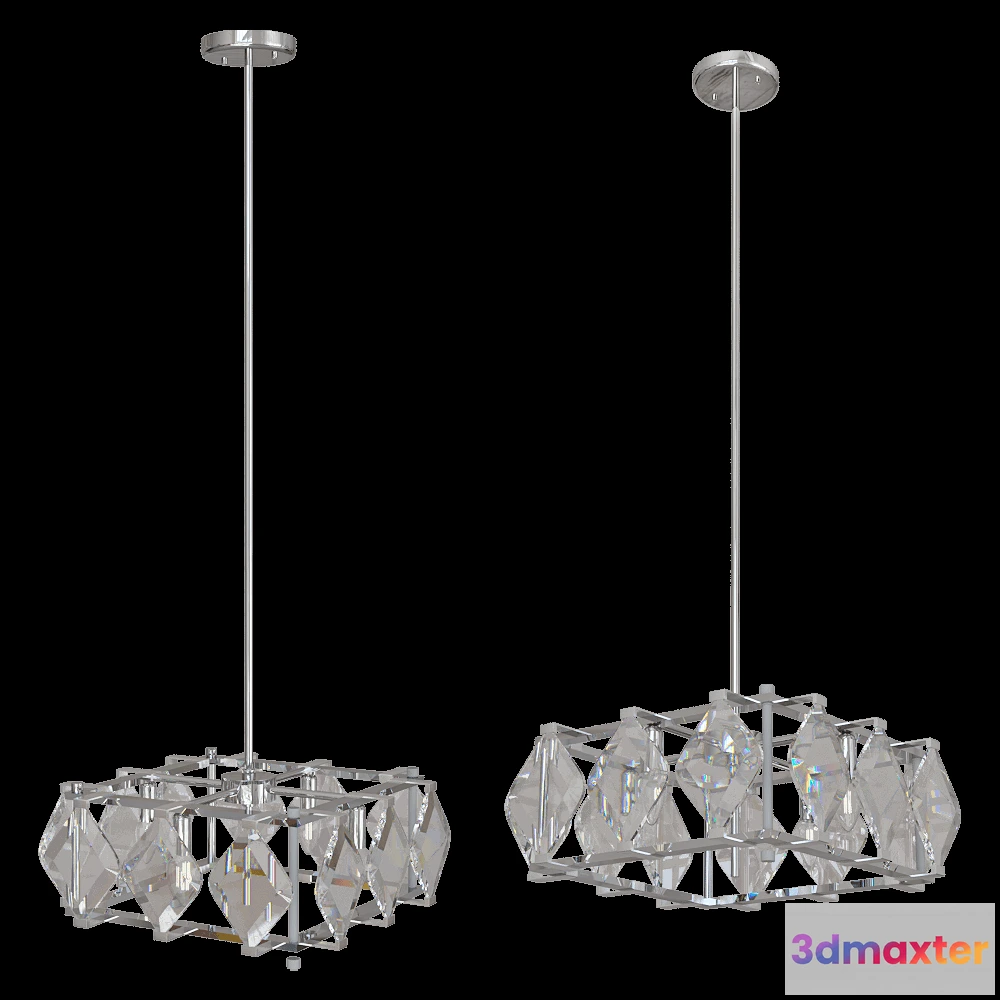 1655458 - Vele Luce - Chandelier Vittoria VL3053L04 3D Max