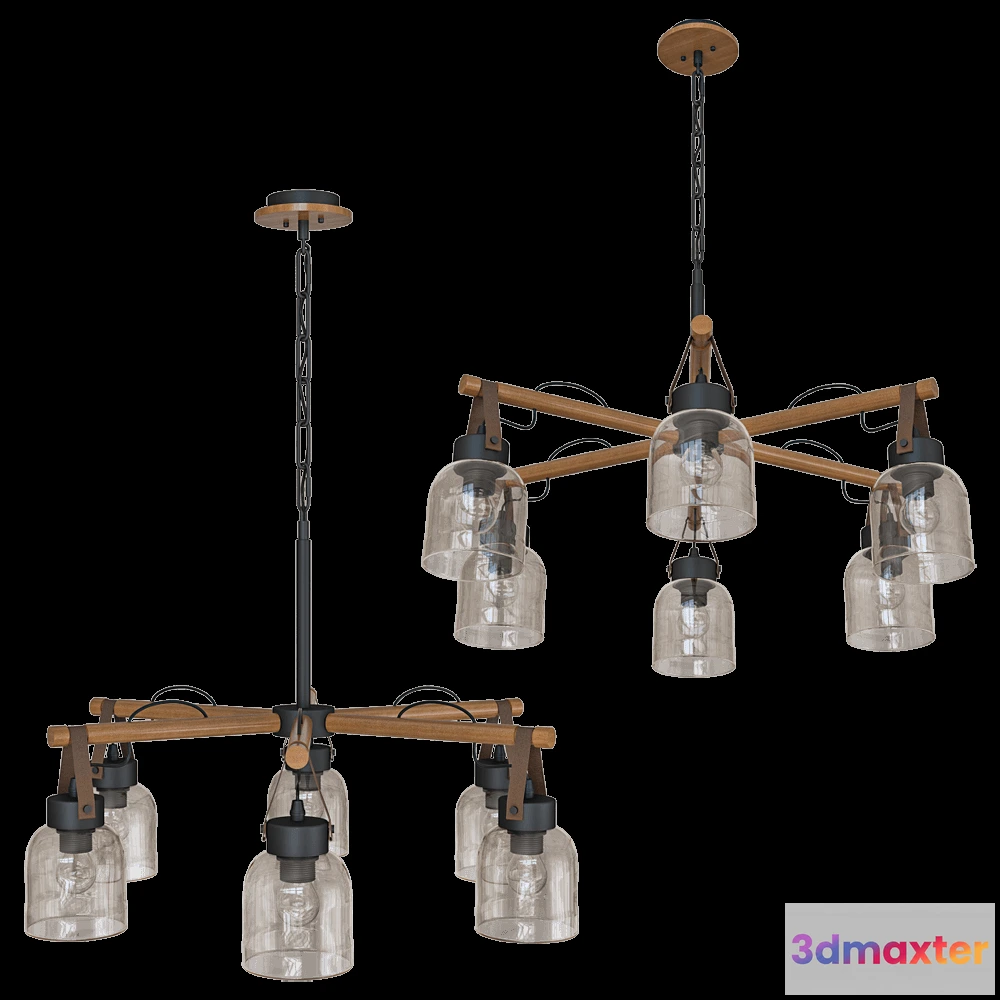 1655462 - Vele Luce - Chandelier Calma Vl2122l06 3D Max