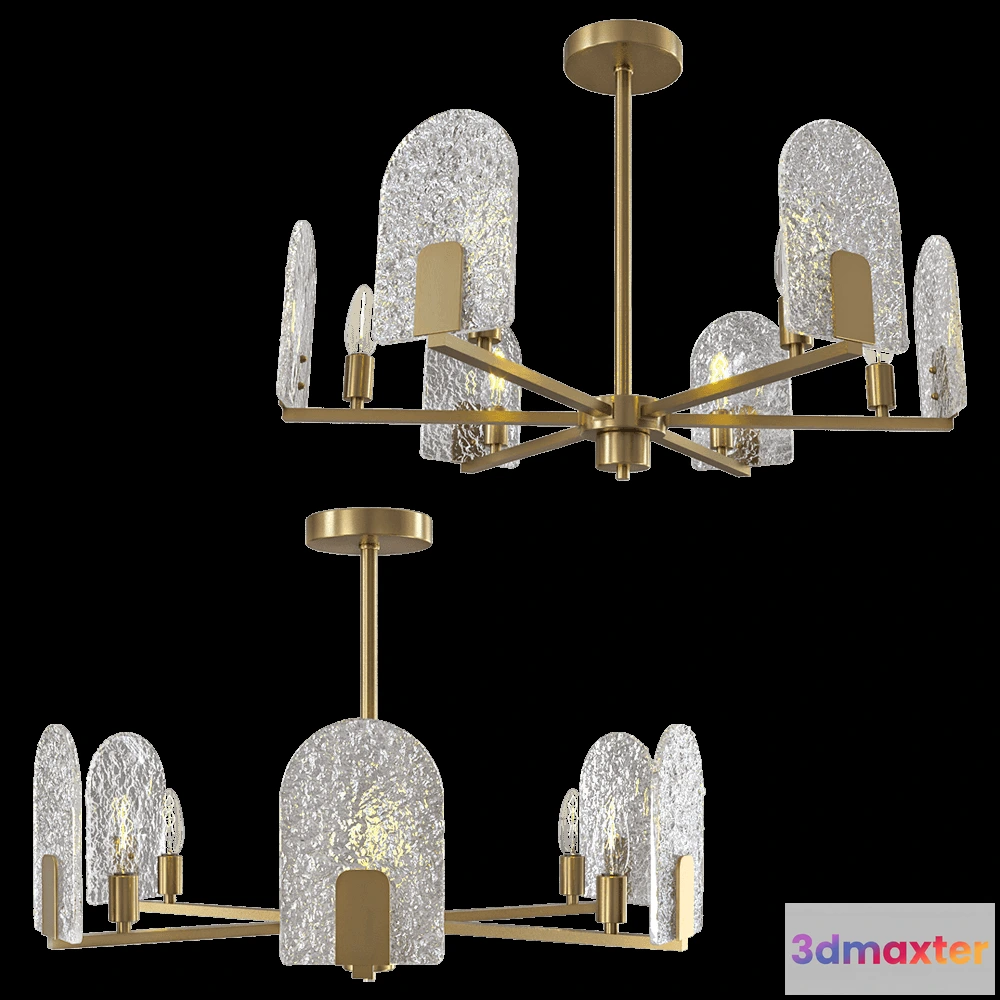 1655468 - Vele Luce - Chandelier Aria VL1951L06 3D Max