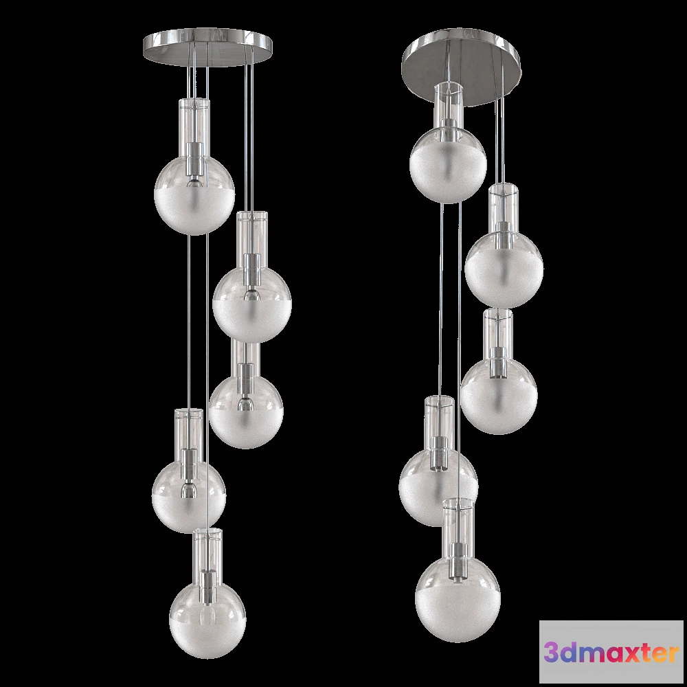 1655470 - Vele Luce - Pendant lamp Cesare VL1913P05 3D Max