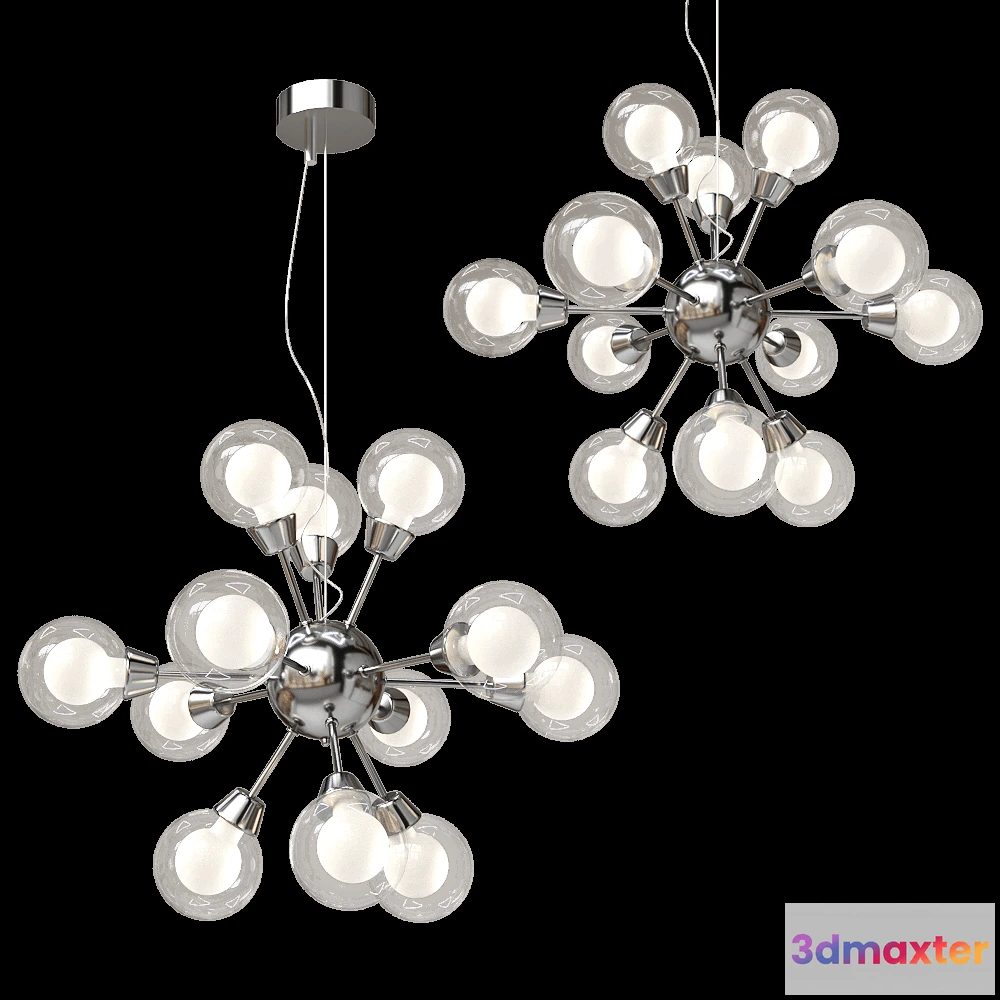 1655474 - Vele Luce - Chandelier Dandelion VL1173L12 3D Max