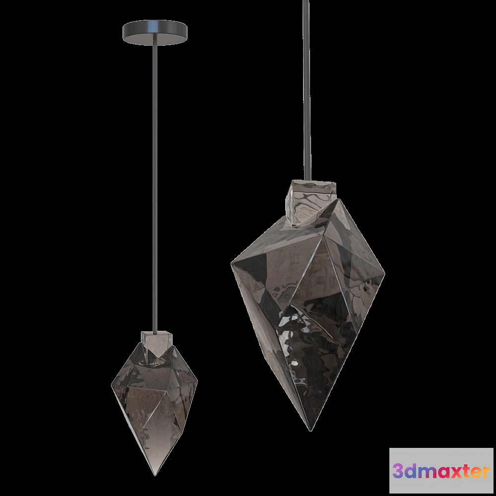 1655484 - Vele Luce - Pendant lamp Cassiopea VL1152P01 3D Max
