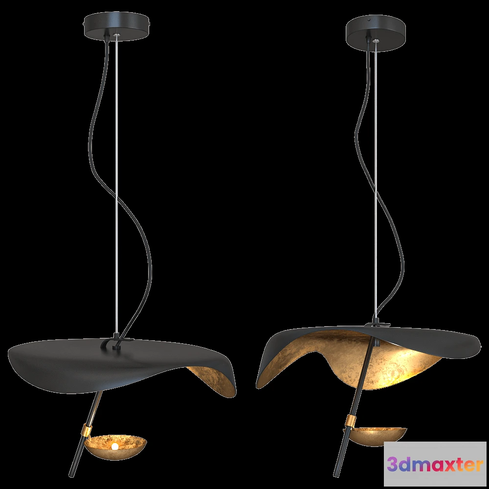 1655488 - Vele Luce - Pendant lamp Aronos VL5734P21 3D Max