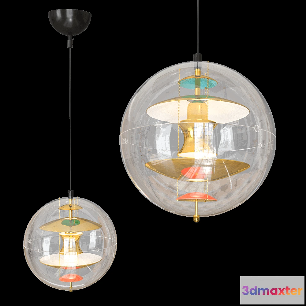 1655498 - Verpan - Pendant lamp VP Globe 3D Max