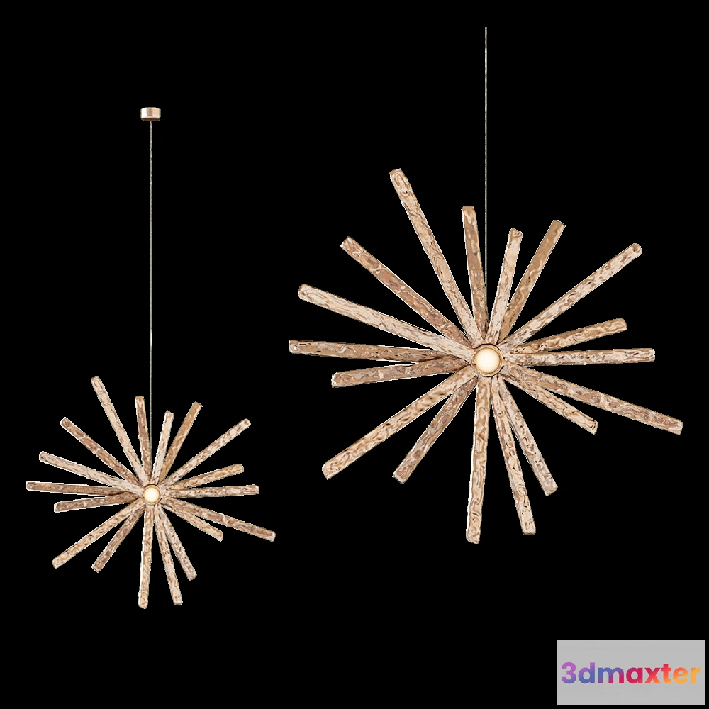 1655522 - Vetvi - Pendant lamp Zvezda 3D Max