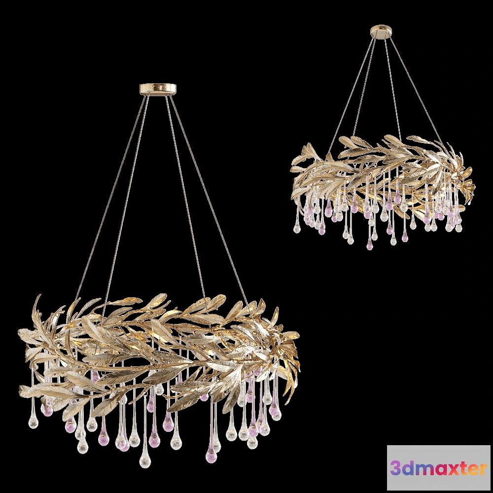 1655538 - Vetvi - Chandelier Olivia 3D Max