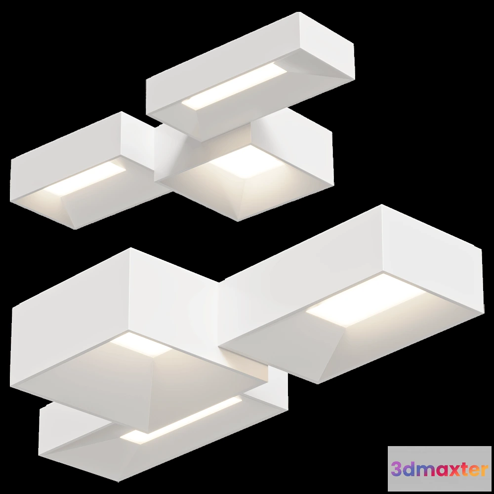 1655550 - Vibia - Ceiling lamp Link 5384 3D Max