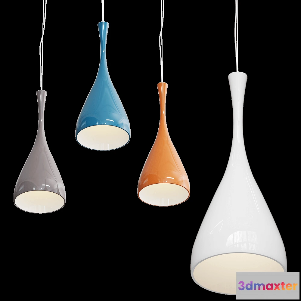 1655556 - Vibia - Pendant lamp Jazz 3D Max